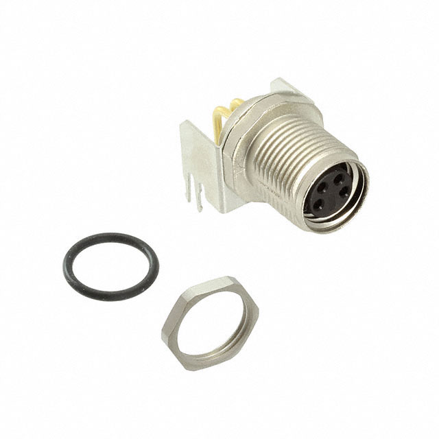 CONN RCPT FMALE 4POS GOLD SOLDER