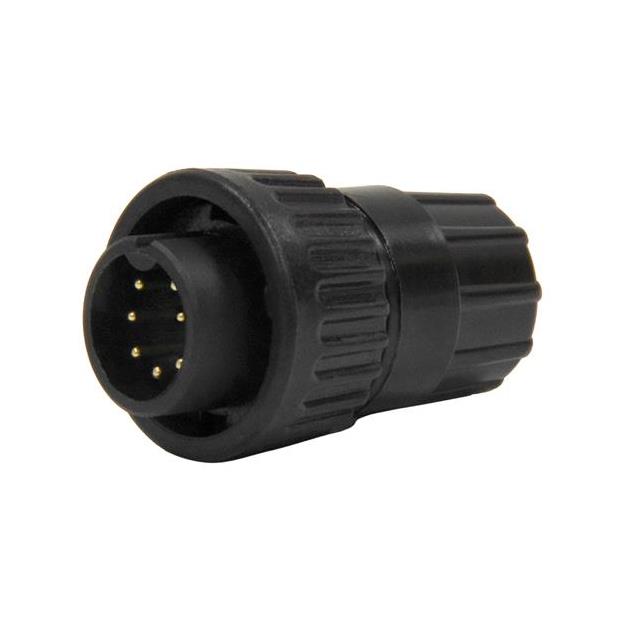 CONN PLUG MALE 7POS GOLD CRIMP