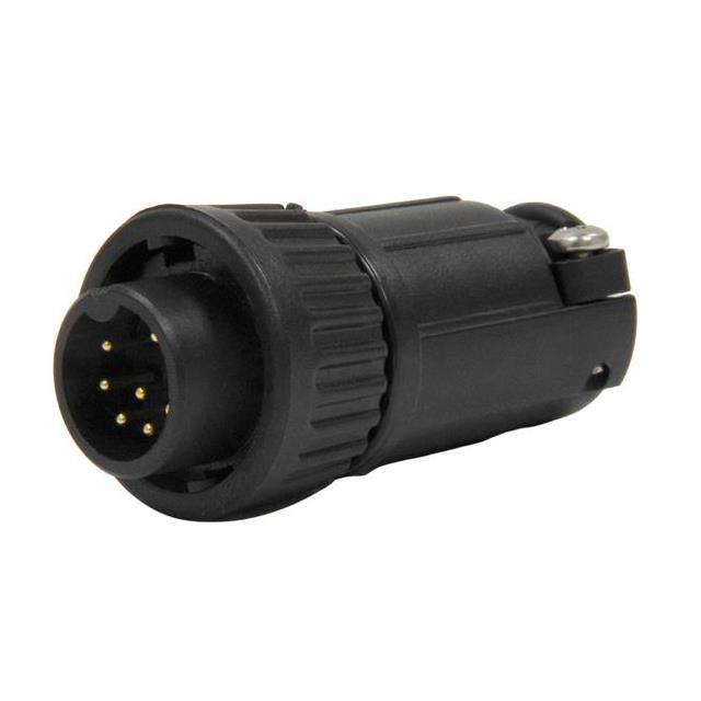 CONN PLUG MALE 8POS GOLD CRIMP