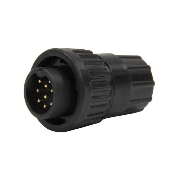 CONN PLUG MALE 9POS GOLD CRIMP