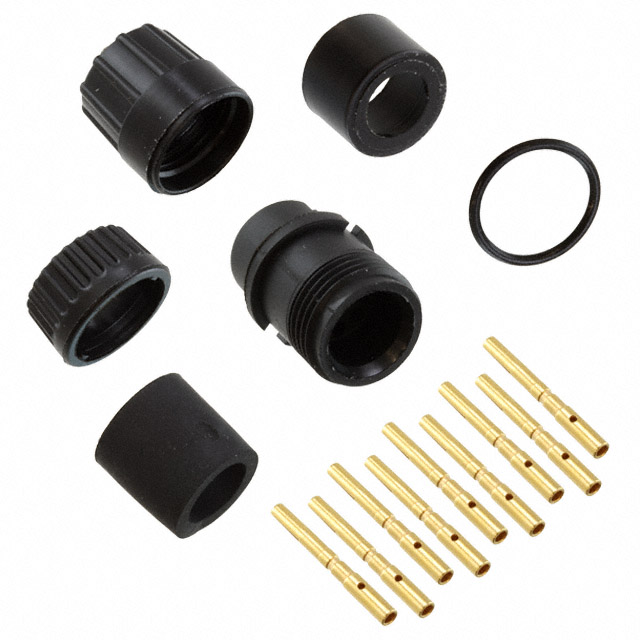 CONN PLUG FMALE 9POS GOLD CRIMP