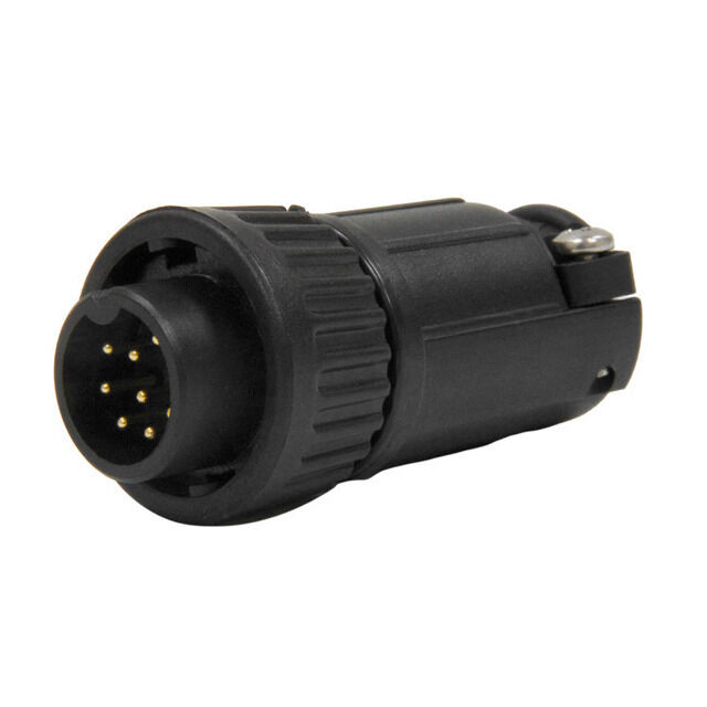 CONN PLUG MALE 9P GOLD SLDR CUP