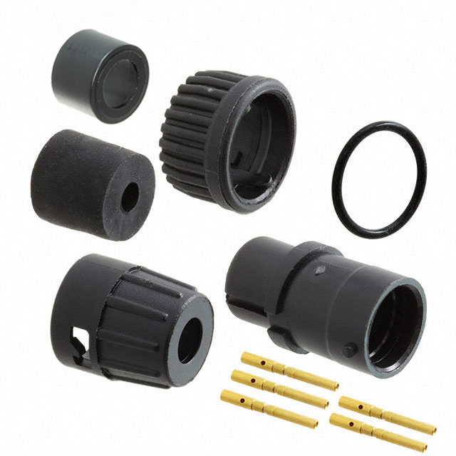 CONN PLUG FMALE 5POS GOLD CRIMP
