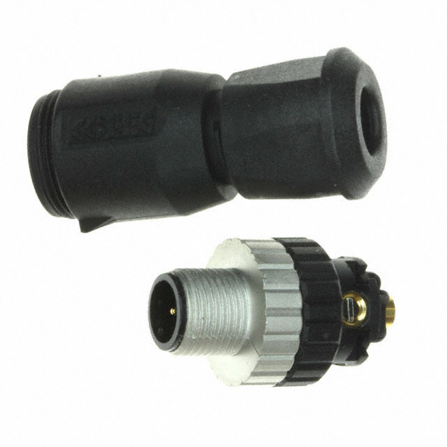 CONN RCPT MALE 5POS GOLD SCREW