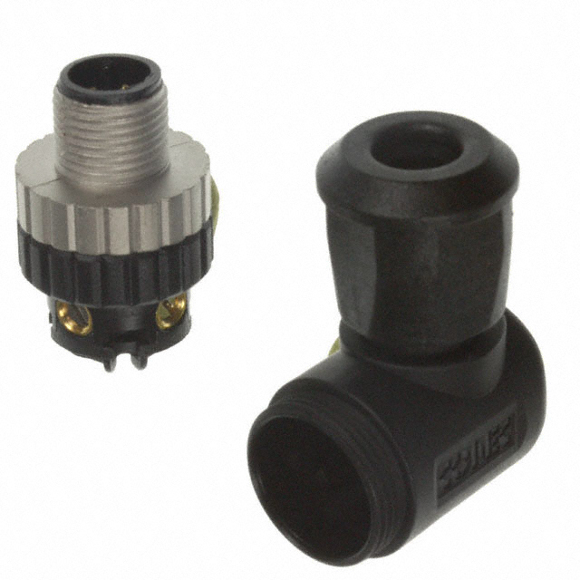 CONN RCPT MALE 4POS GOLD SCREW