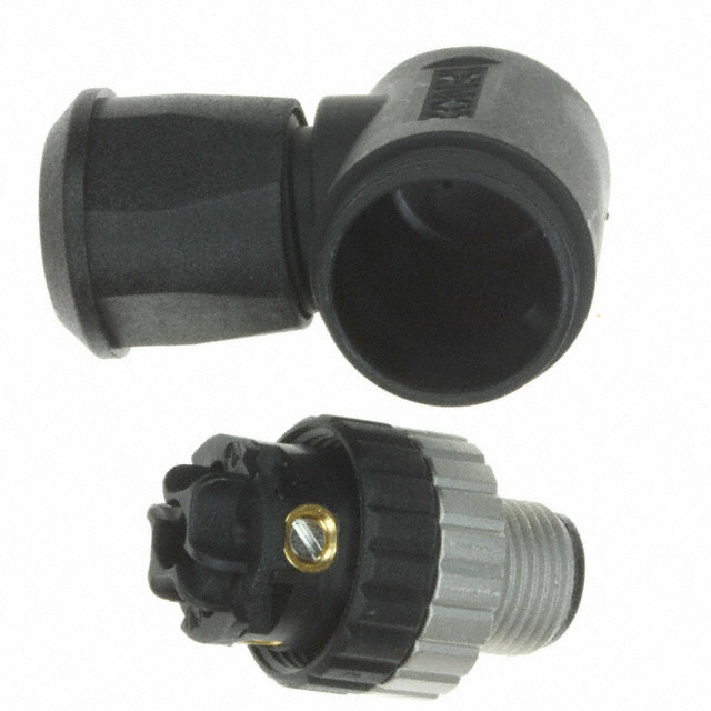 CONN RCPT MALE 4POS GOLD SCREW
