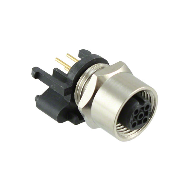 CONN PLUG FMALE 4POS GOLD SOLDER