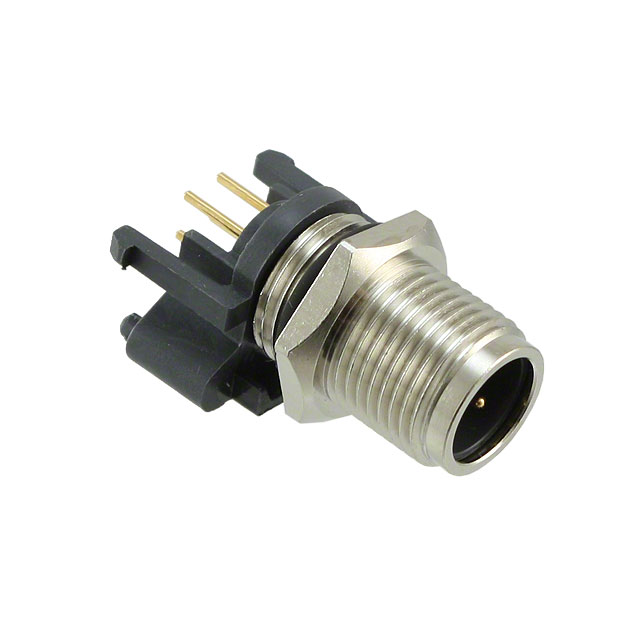 CONN RCPT MALE 4POS GOLD SOLDER