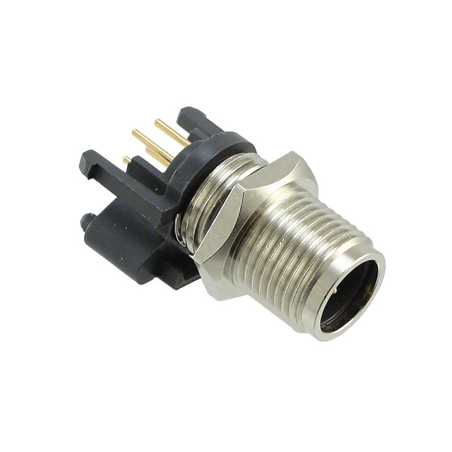 CONN RCPT MALE 4POS GOLD SOLDER