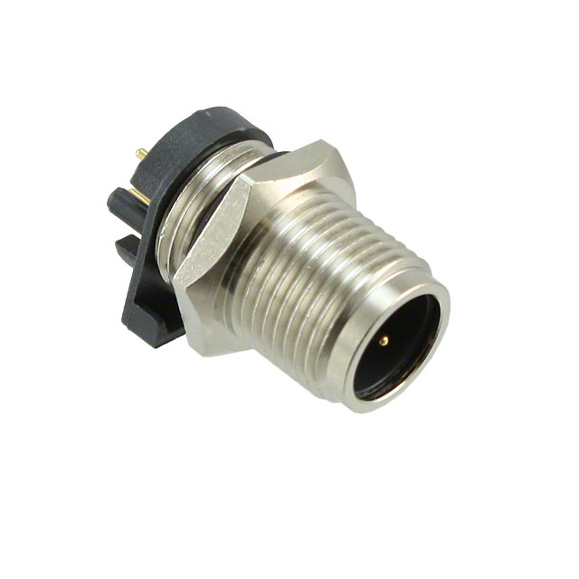 CONN RCPT MALE 4POS GOLD SOLDER