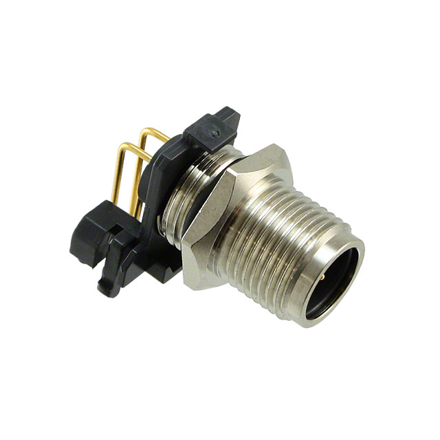 CONN RCPT MALE 4POS GOLD SOLDER