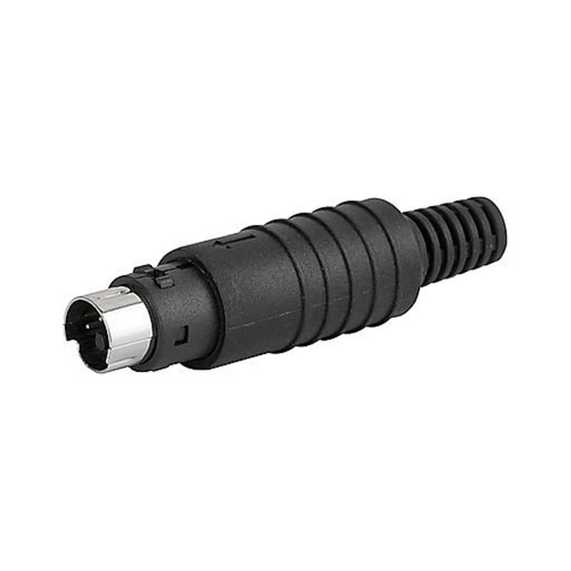 CONN PLUG MALE DIN 3P SOLDER CUP