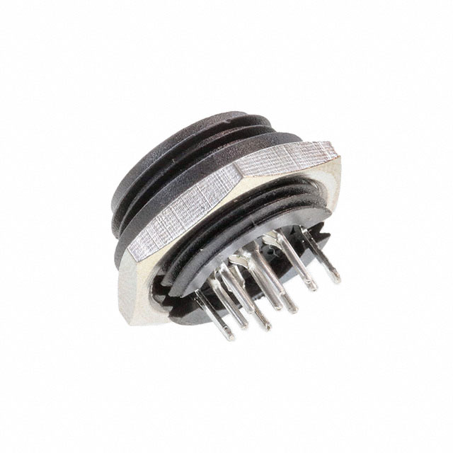 CONN RCPT FMALE DIN 8P SOLDER