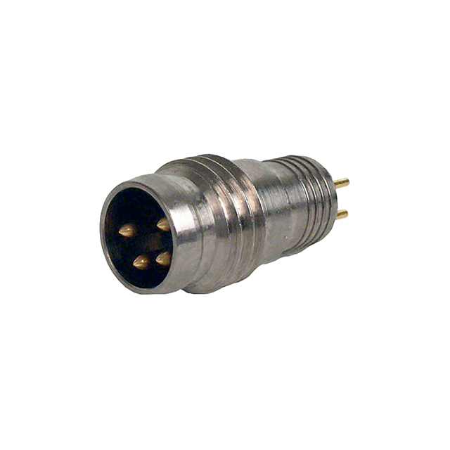 CONN RCPT MALE 4POS SOLDER