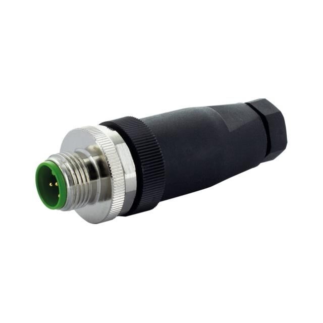 M12 MALE 0 A-COD. SCREW TERMINAL