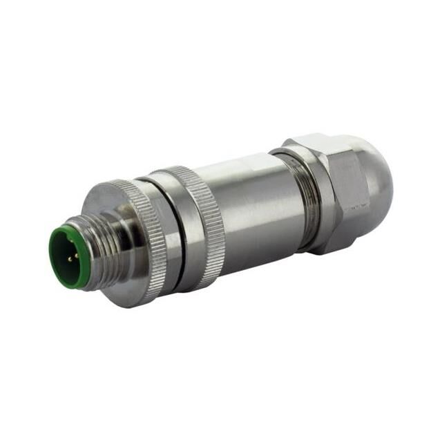 M12 MALE 0 A-COD. SCREW TERMINAL