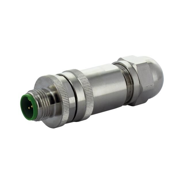 M12 MALE 0 A-COD. SCREW TERMINAL