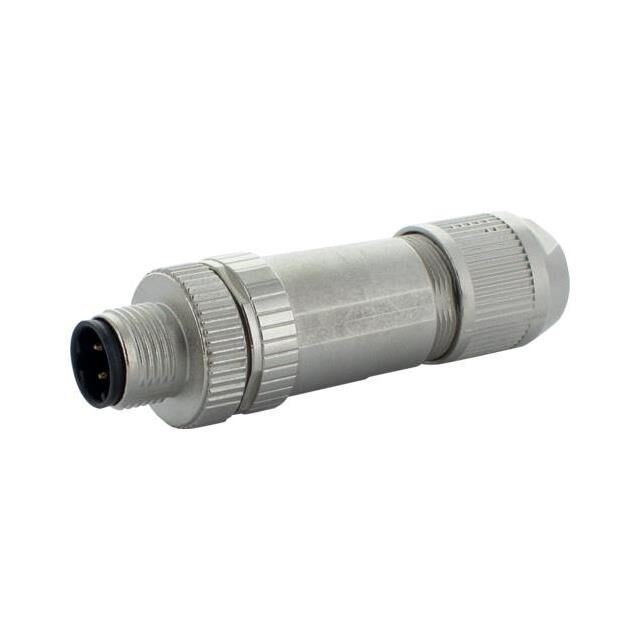 M12 MALE 0 D-COD. PUSH-LOCK