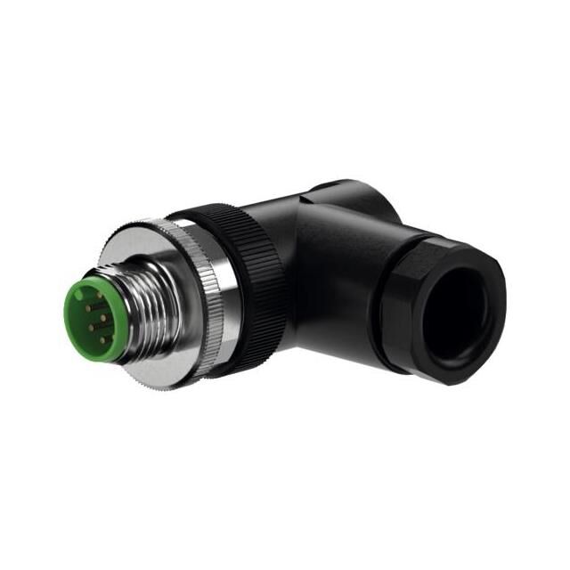 M12 MALE 90 A-COD. SCREW TERMINA