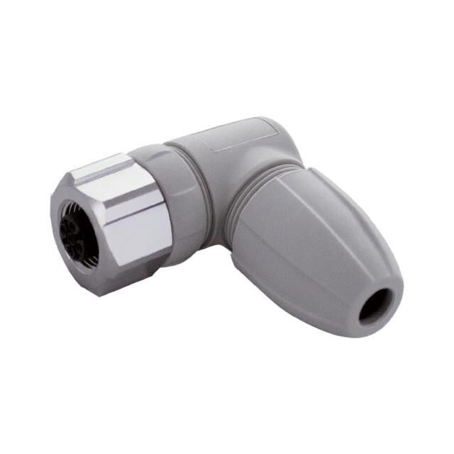 M12 FEMALE 90 A-COD. SCREW TERMI