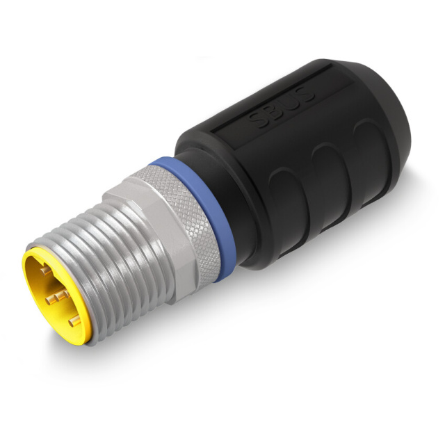 M12 SYSTEM BUS TERMINATING PLUG;