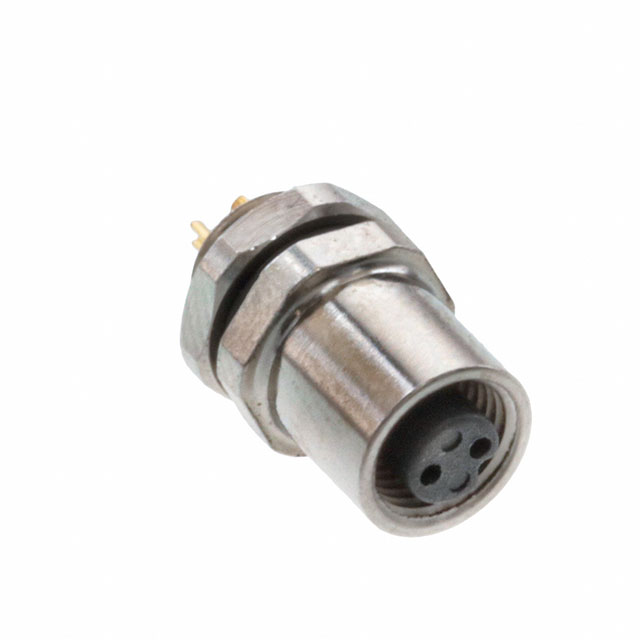 CONN PLUG FMALE 2P GOLD SLDR CUP