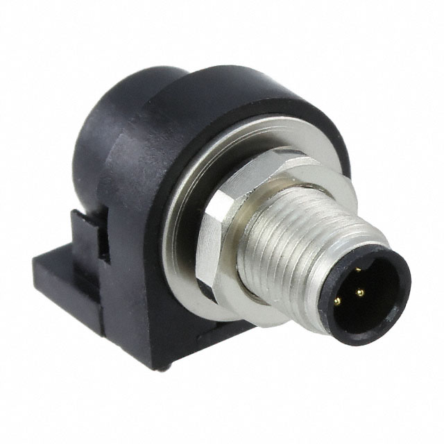 CONN RCPT MALE 4POS GOLD SOLDER