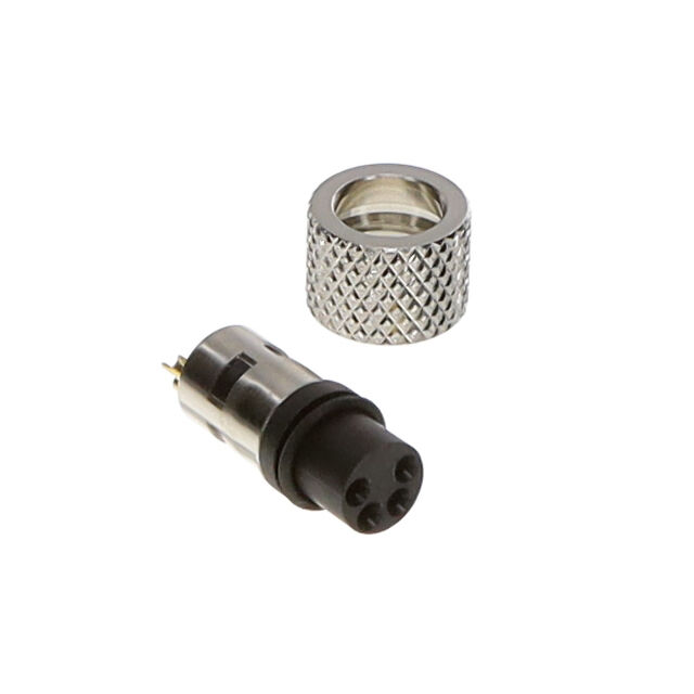 IP67 FEMALE M8 CABLE MOUNT 4 POS