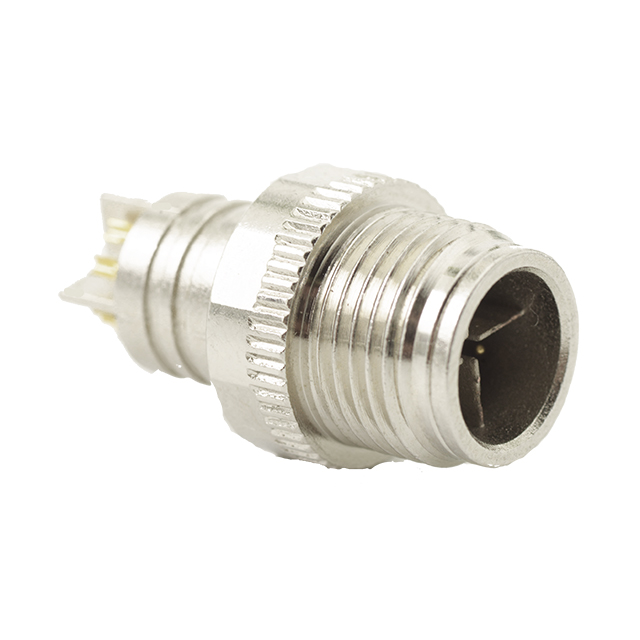CONN PLUG FMALE 8POS GOLD SOLDER