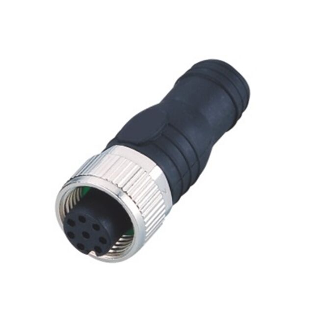 CONN RCPT FMALE 12POS GOLD SCREW