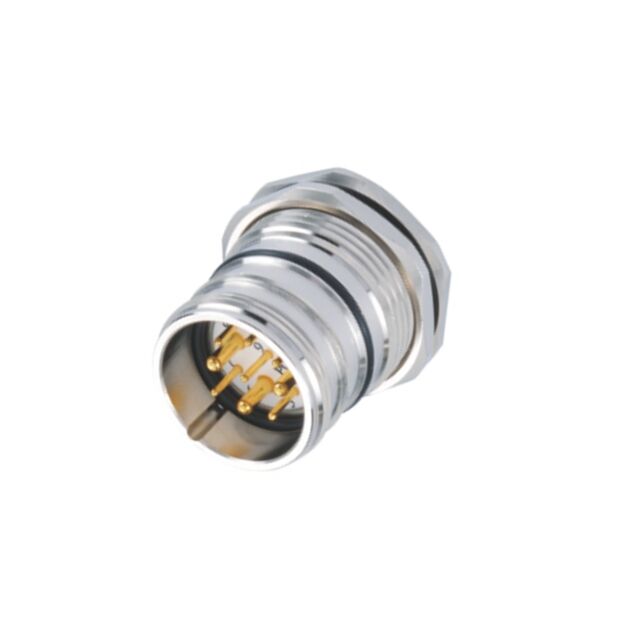 CONN PLUG MALE 19P GOLD SLDR CUP