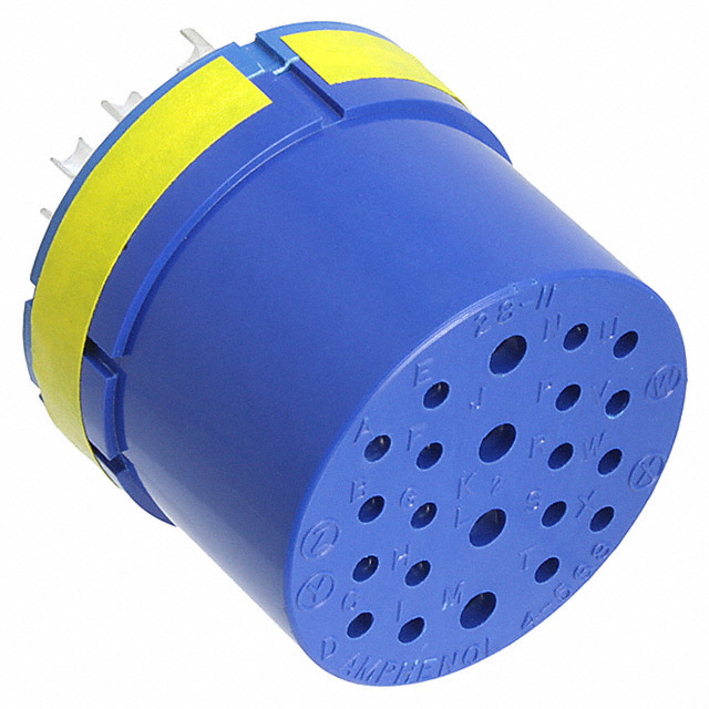 CONN FMALE INSERT 22P SOLDER CUP