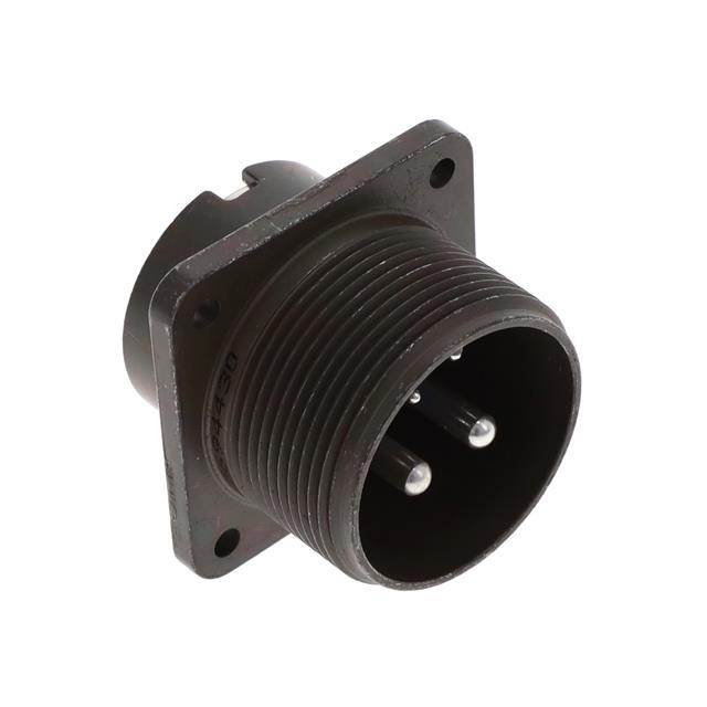 CONN RCPT MALE 6P SILV SLDR CUP