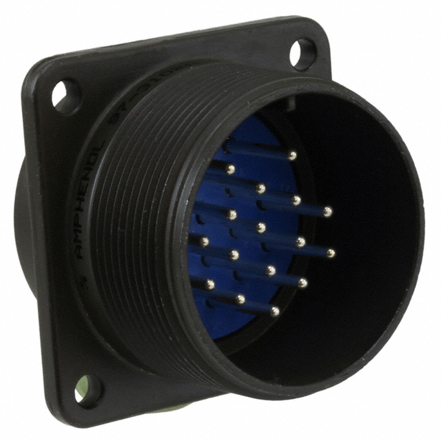 CONN RCPT MALE 16P SOLDER CUP