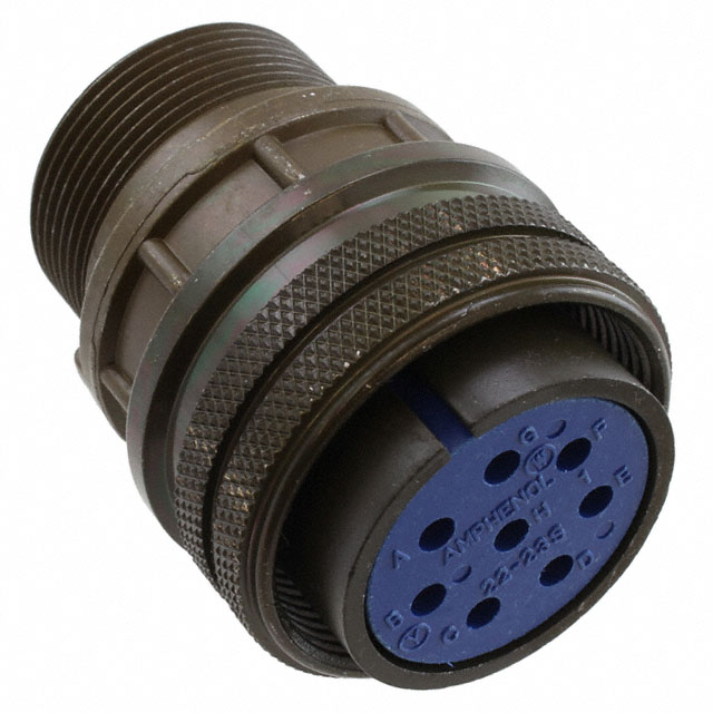 CONN PLUG FMALE 8P SOLDER CUP