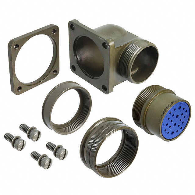 CONN PLUG FMALE 22P SOLDER CUP
