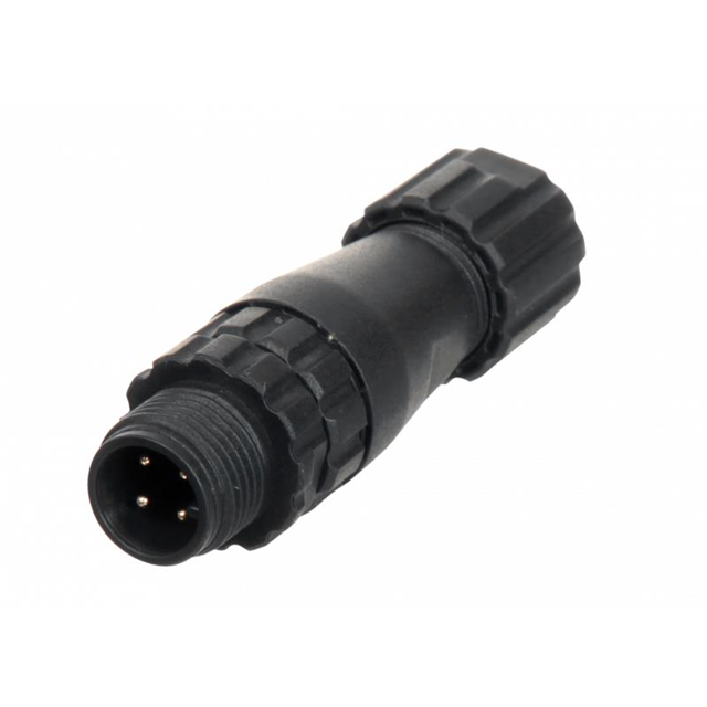CONN PLUG MALE 8POS SOLDER CUP P