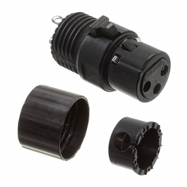 CONN PLUG FMALE XLR 3POS SOLDER