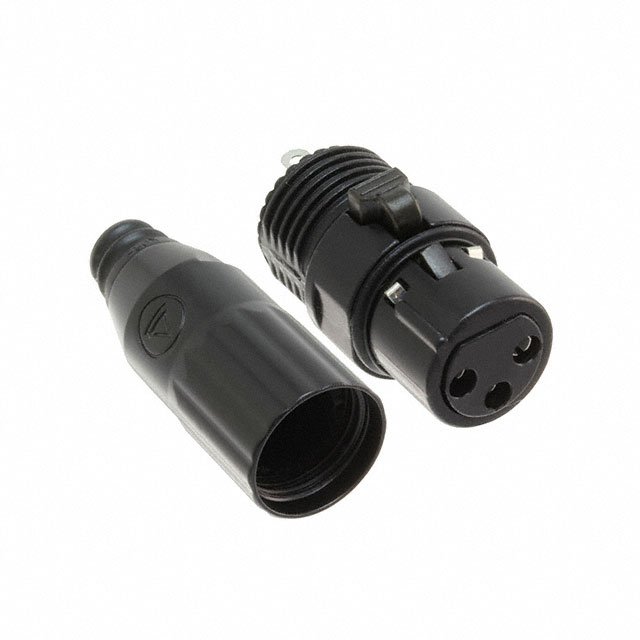 CONN PLUG FMALE XLR 3POS SOLDER
