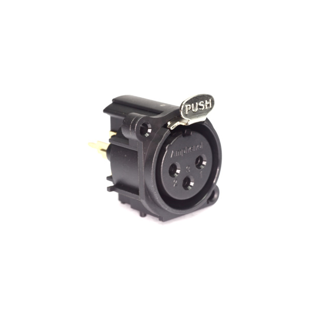 CONN PLUG FMALE XLR 3P GOLD SLDR