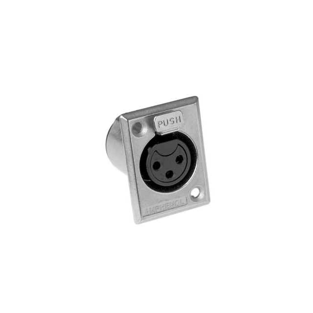 CONN PLUG FMALE XLR 3P SLDR CUP