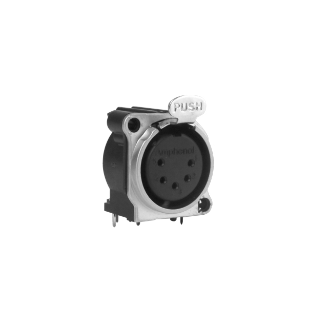 CONN PLUG FMALE XLR 5P GOLD SLDR