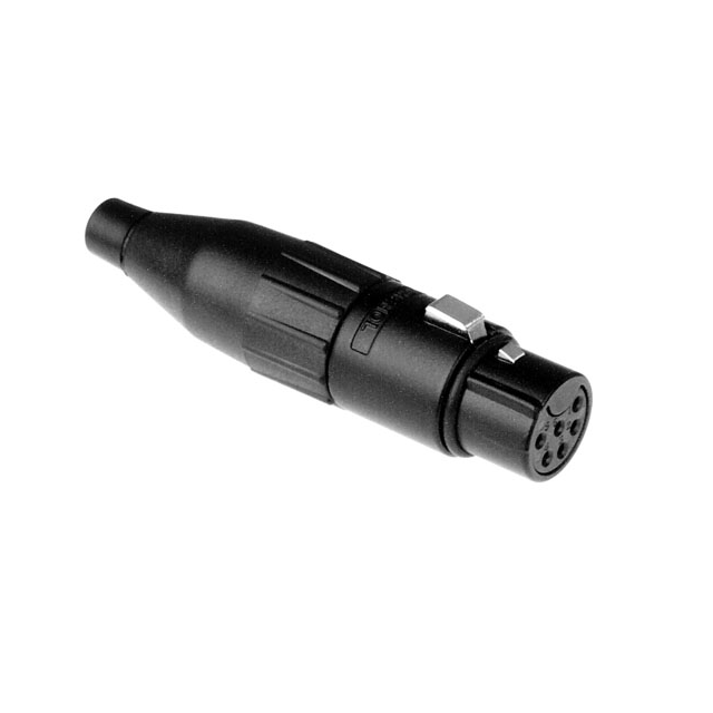CONN PLUG FMALE XLR 6POS SOLDER