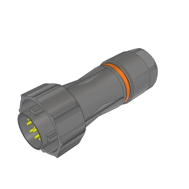 CONN PLUG MALE 10POS SOLDER CUP