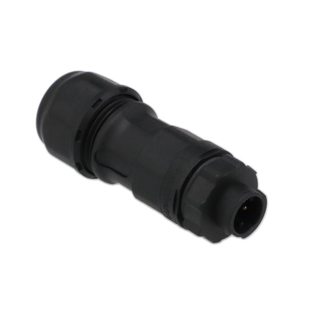 CONN RCPT MALE 2POS GOLD SCREW