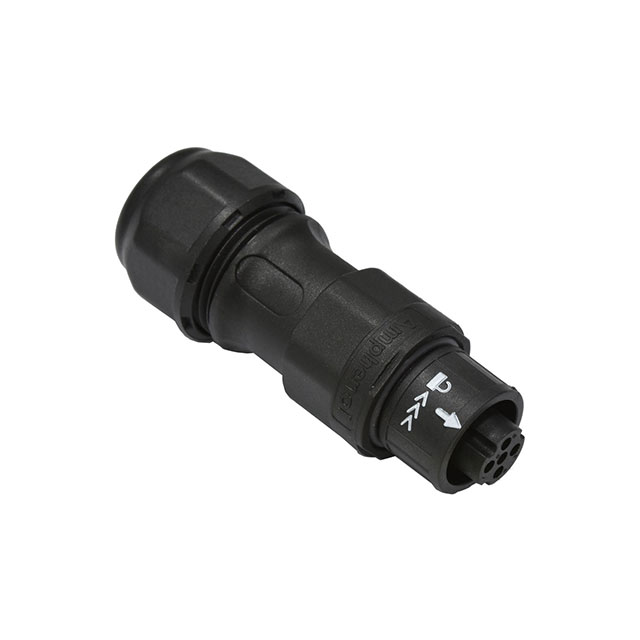 CONN PLUG FMALE 5POS GOLD SCREW