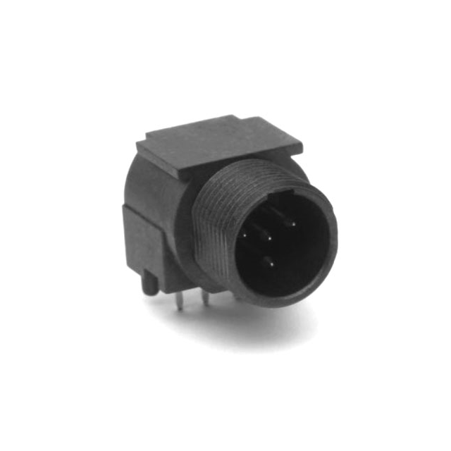 CONN RCPT MALE MINI XLR 4POS SLD