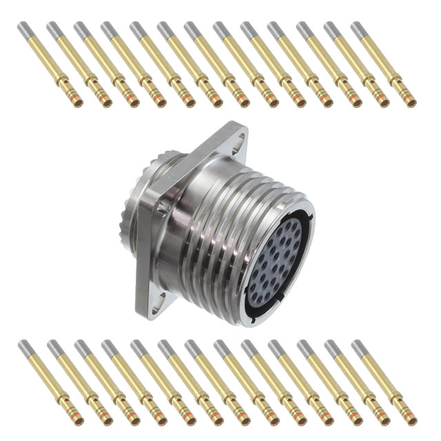 CONN RCPT FMALE 26POS GOLD CRIMP