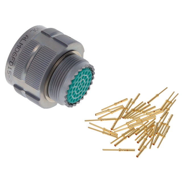 CONN PLUG MALE 37POS GOLD CRIMP