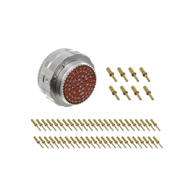 CONN PLUG MALE 56POS GOLD CRIMP